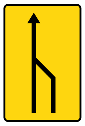 Señal rectangular obras - Imagen 1